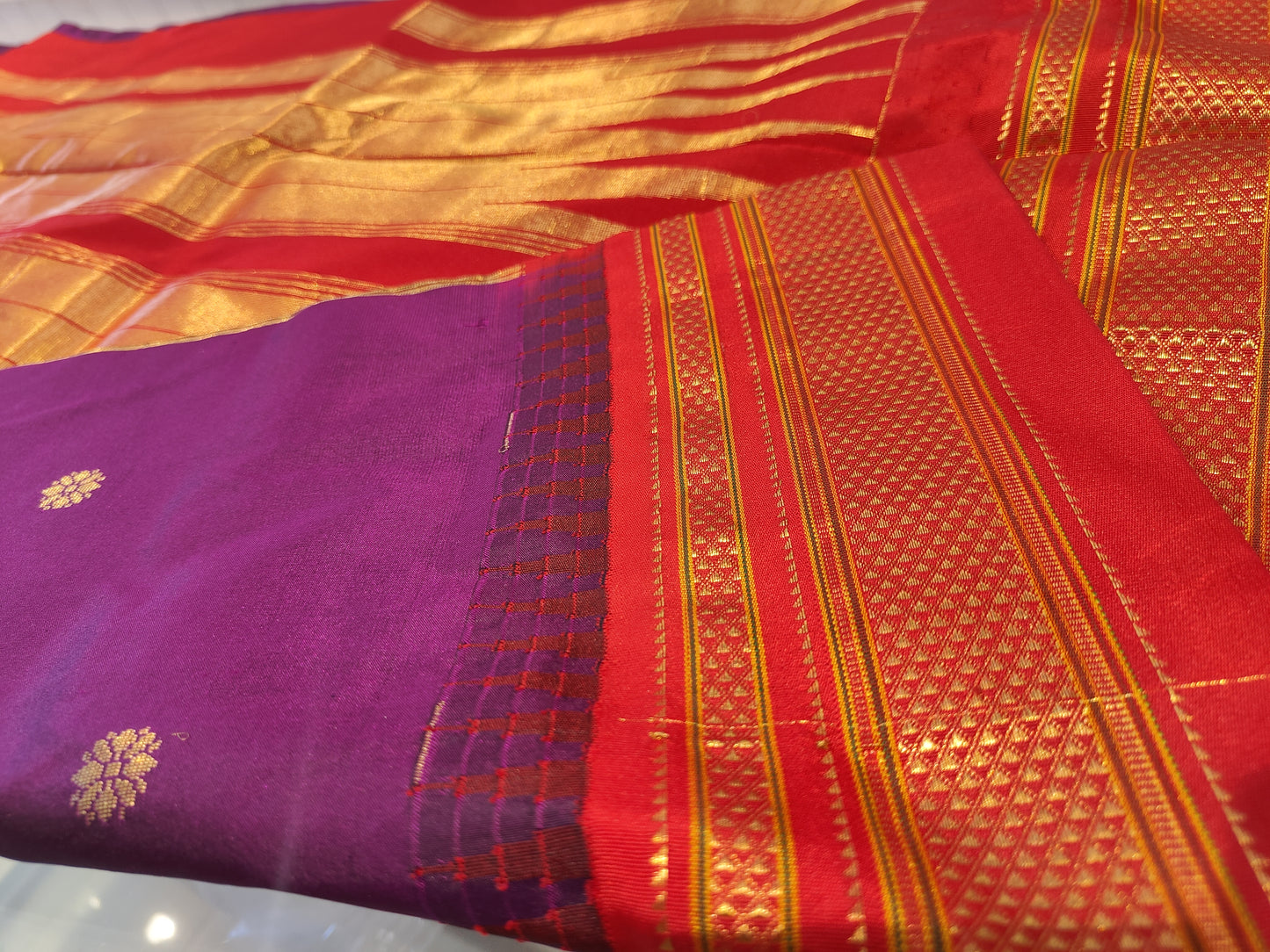 इल्कल शुद्ध रेशम साड़ी | 100% शुद्ध