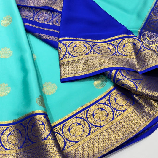 Pure Mysore Crepe Silk Saree