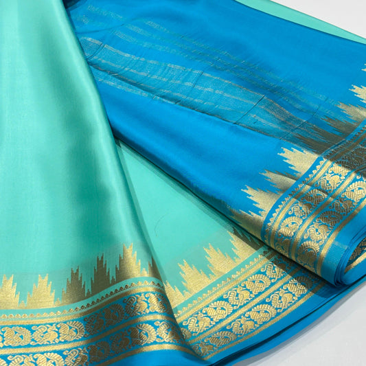 Pure Mysore Crepe Silk Saree