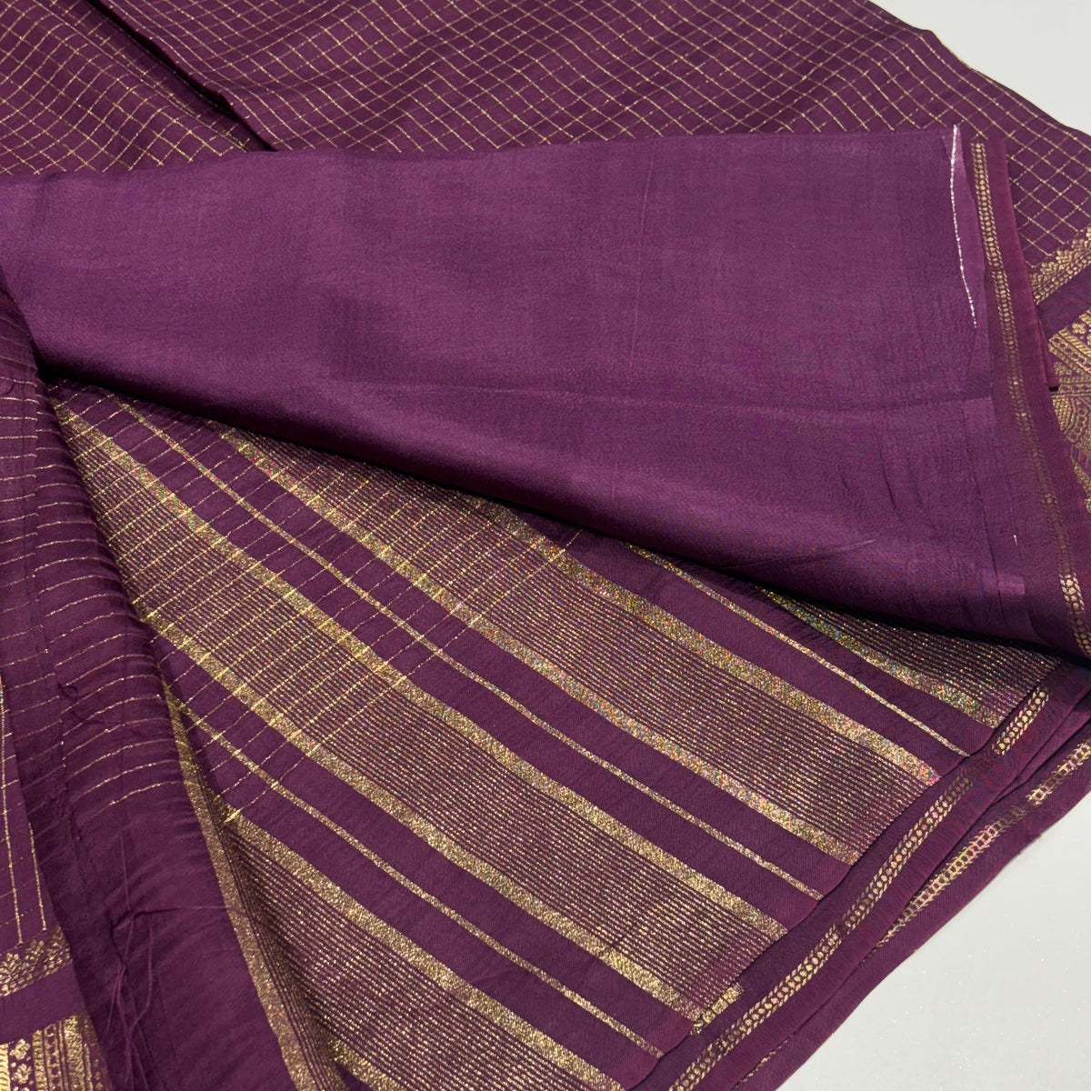 Mysore Crepe Saree