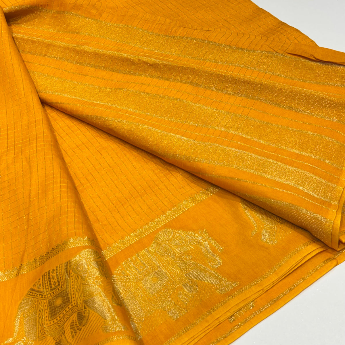 Mysore Crepe Saree