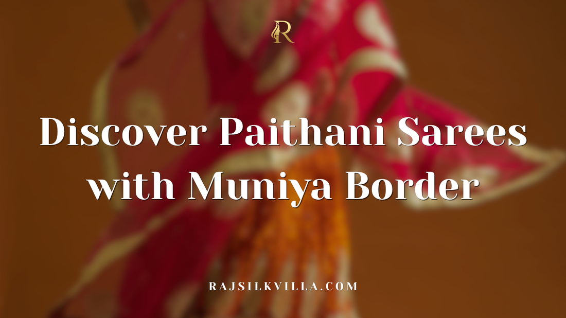 Paithani Muniya Border Saree