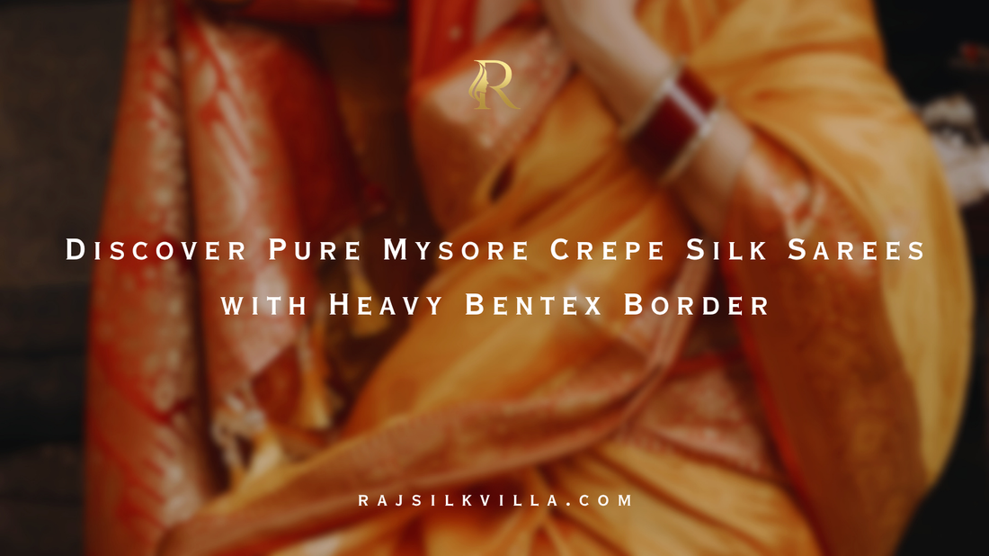 Pure Mysore Crepe Silk Sarees