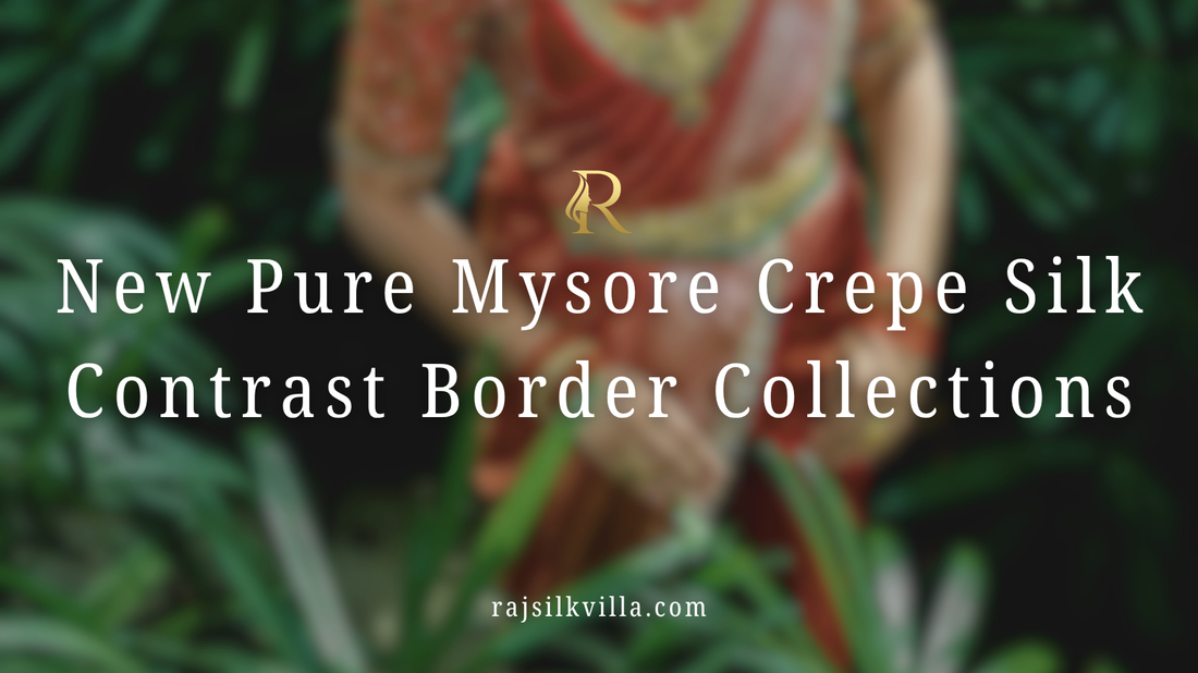 Pure Mysore Crepe Silk Saree
