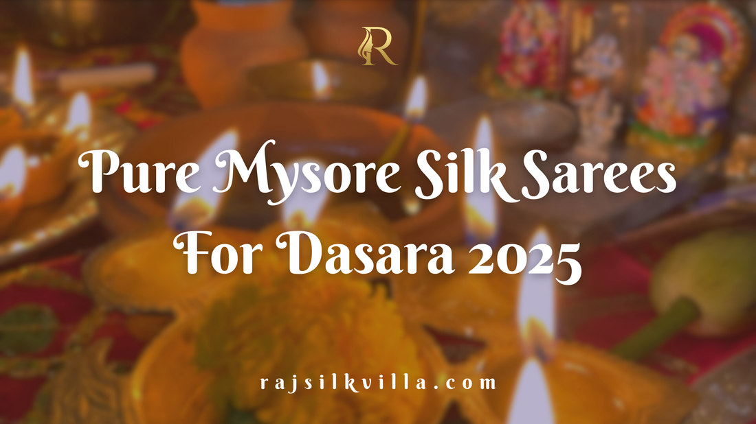 Pure Mysore Silk Sarees