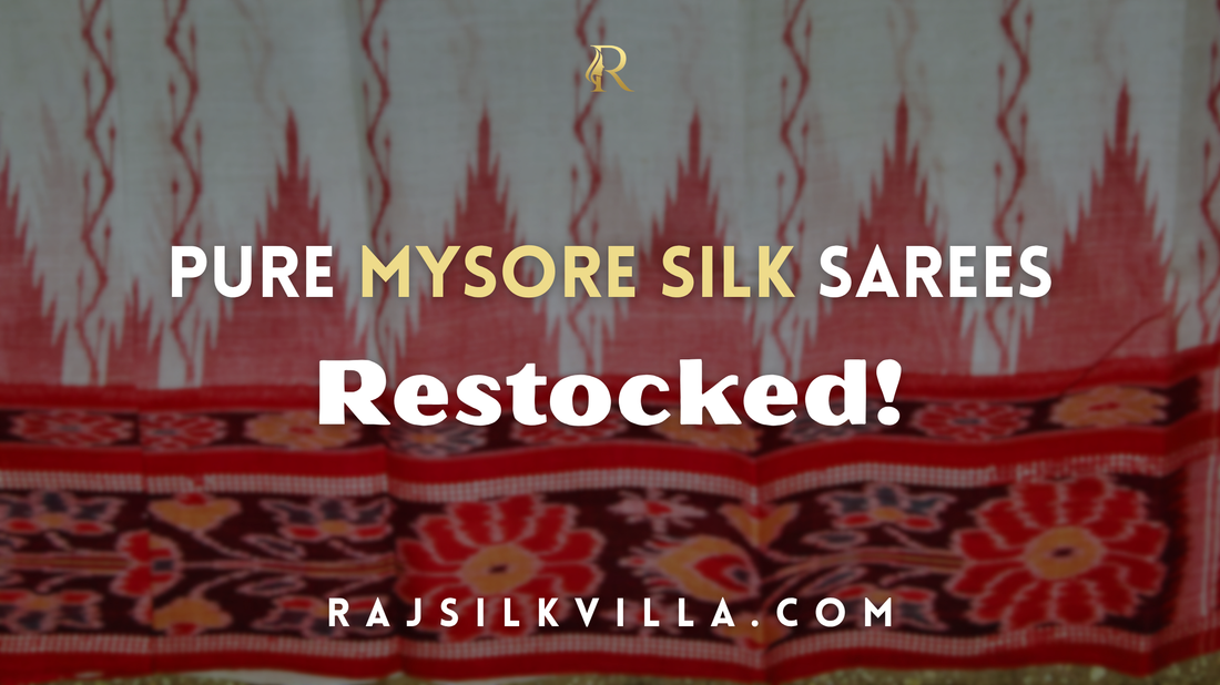 Pure Mysore Silk Sarees