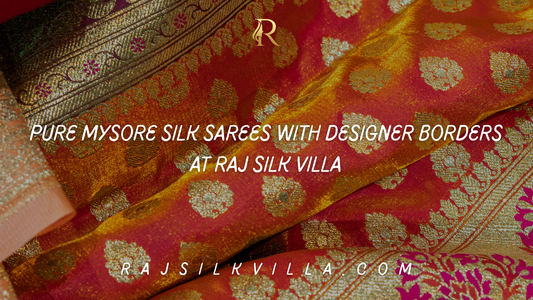 Pure Mysore Silk Sarees