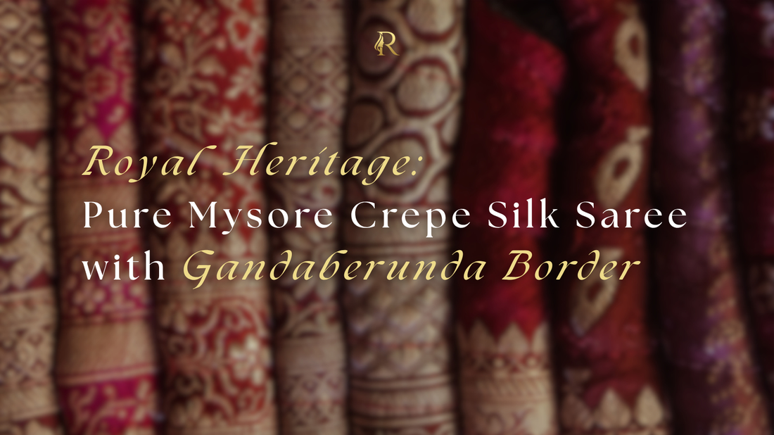 Pure Mysore Crepe Silk Saree