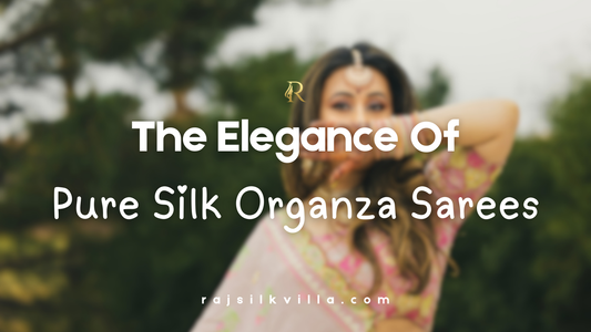 The Elegance Of Pure Silk Organza Sarees