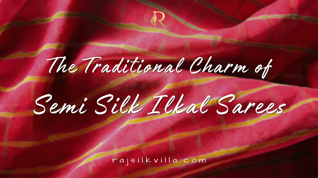 Semi Silk Ilkal Sarees