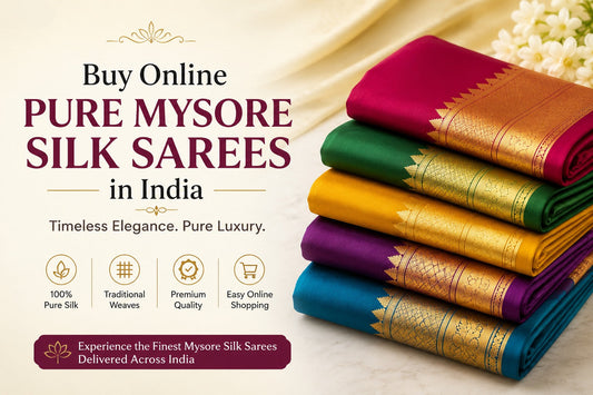 Pure Mysore Silk Sarees