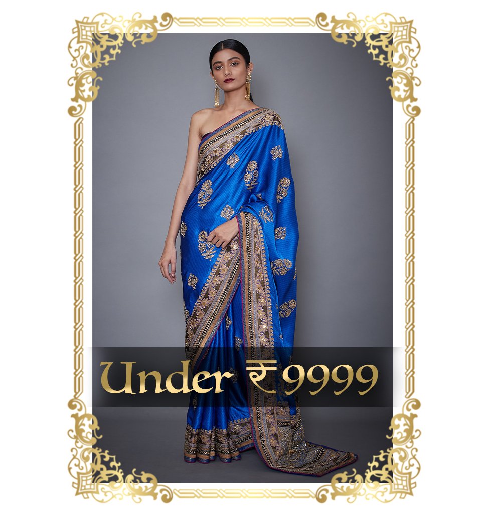 Under Rupees 9999 Sarees