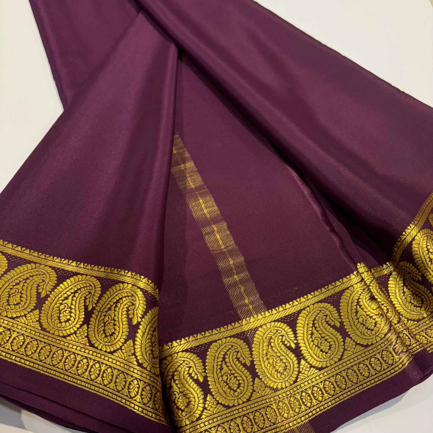 Pure Mysore Silk Saree