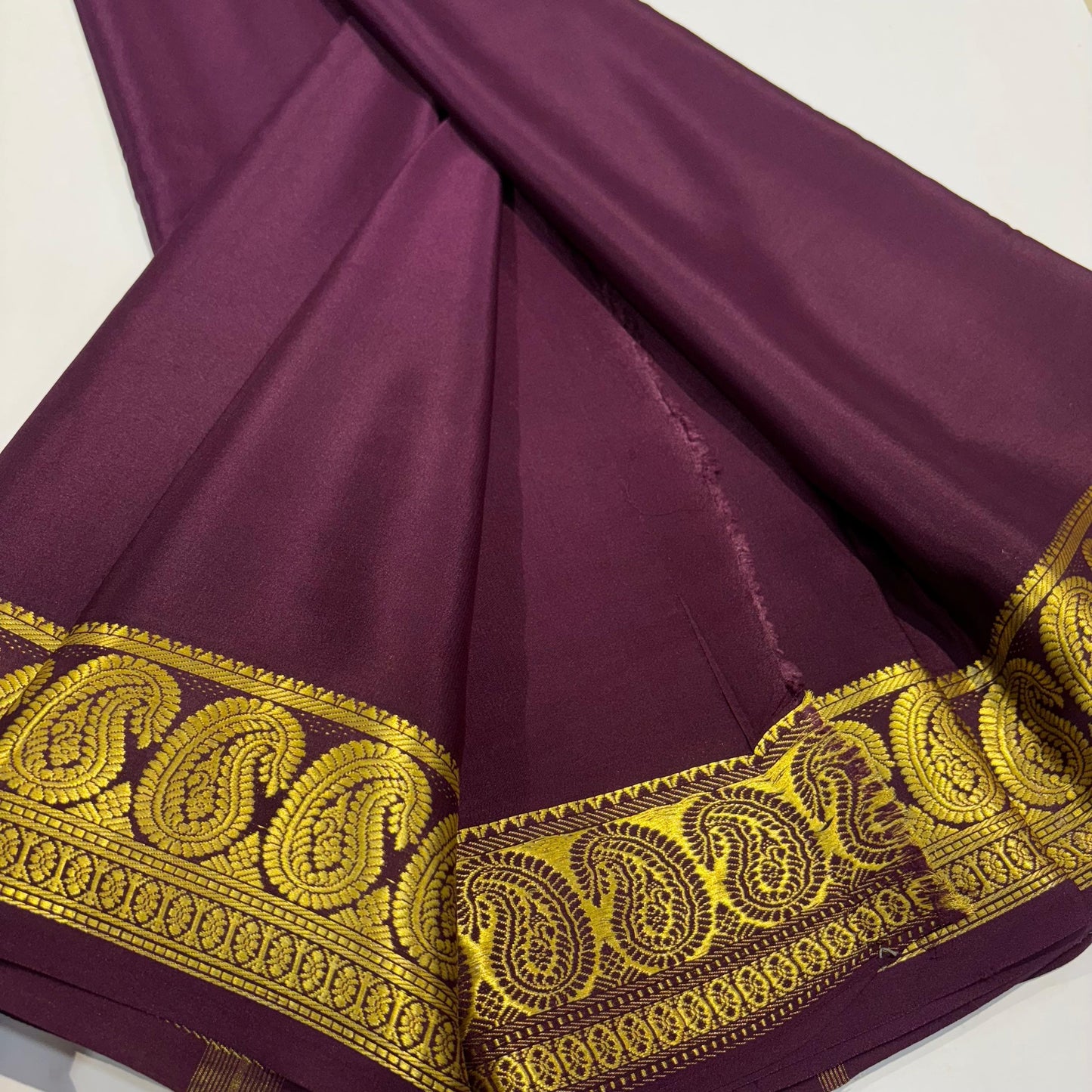 Pure Mysore Silk Saree