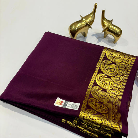 Pure Mysore Silk Saree