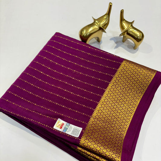 Pure Mysore Silk Saree