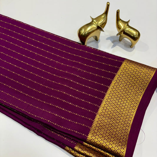 Pure Mysore Silk Saree