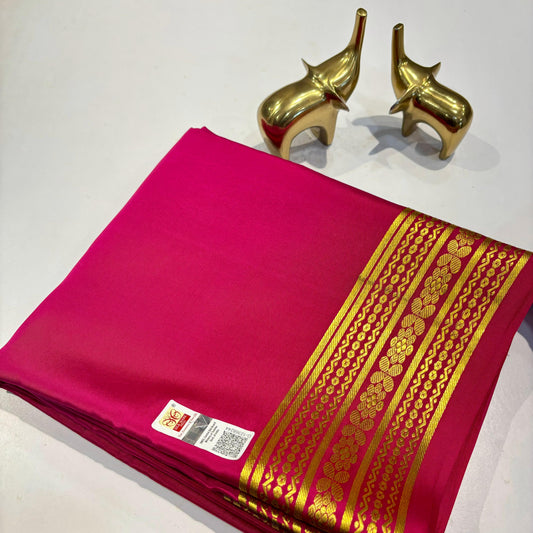 Pure Mysore Silk Saree