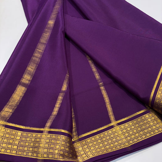 Pure Mysore Silk Saree