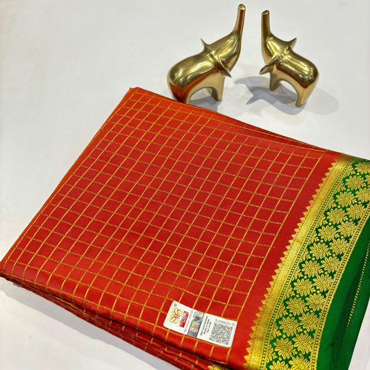 Pure Mysore Silk Saree