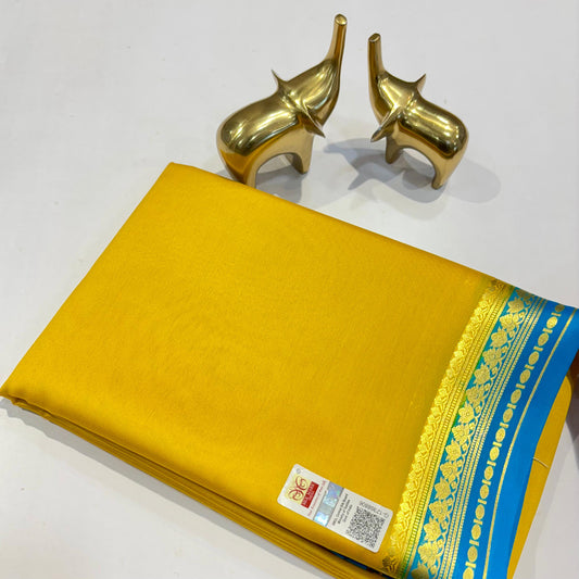 Light Weight Pure Mysore Silk Saree