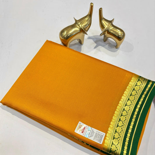 Light Weight Pure Mysore Silk Saree