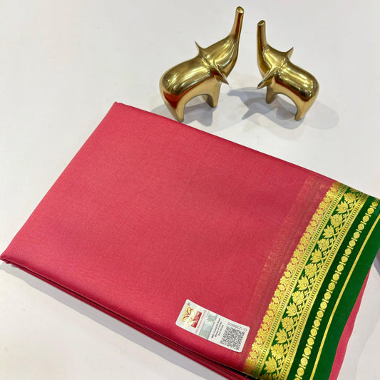 Light Weight Pure Mysore Silk Saree