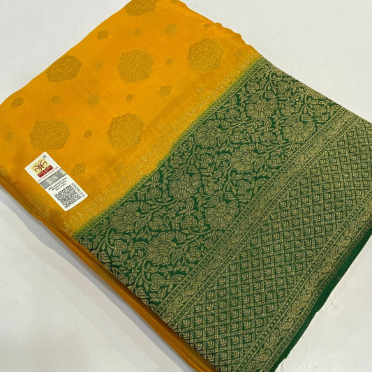 Brocade Mysore Silk Saree