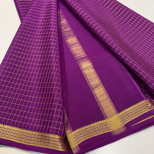 Pure Mysore Silk Saree