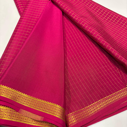Pure Mysore Silk Saree
