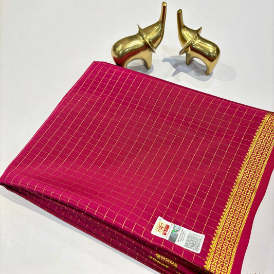 Pure Mysore Silk Saree