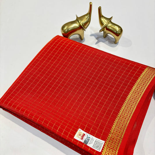 Pure Mysore Silk Saree