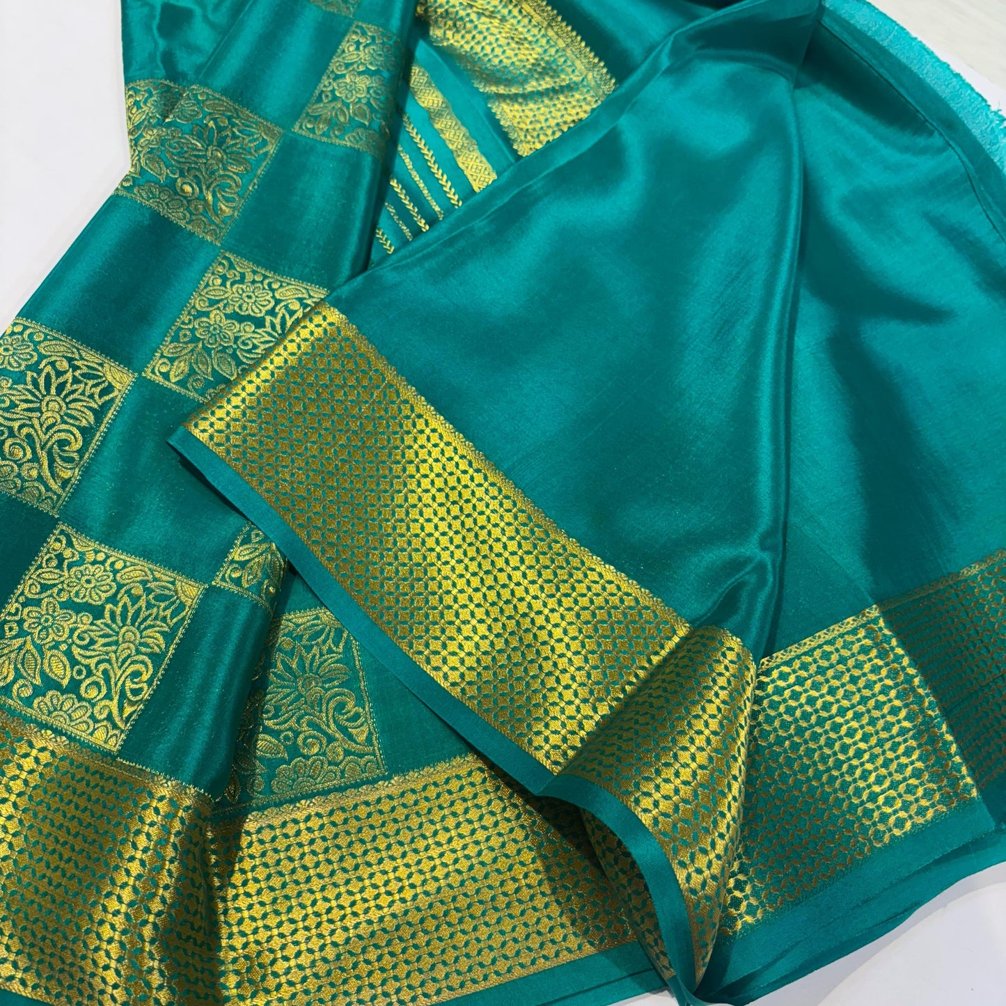Pure Mysore Silk Saree