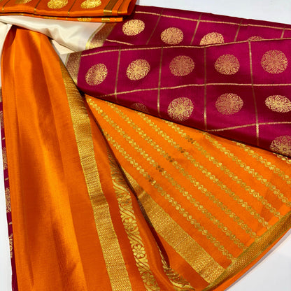 Pure Mysore Silk Saree