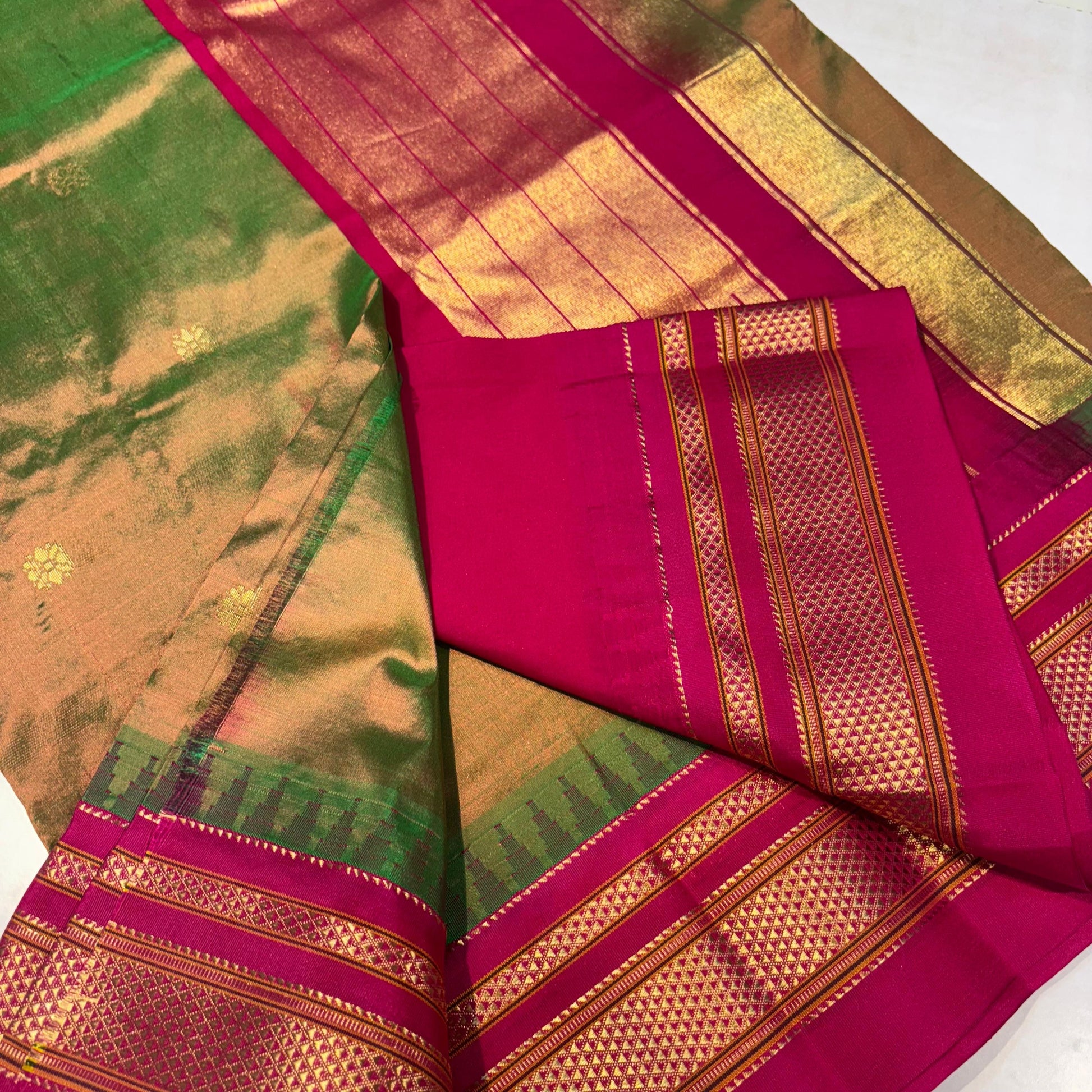Pure Ilkal Silk Saree
