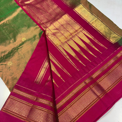 Pure Ilkal Silk Saree
