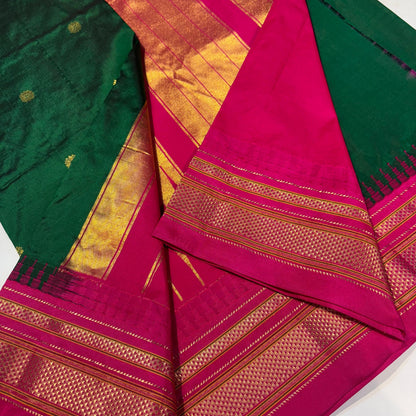 Pure Ilkal Silk Saree