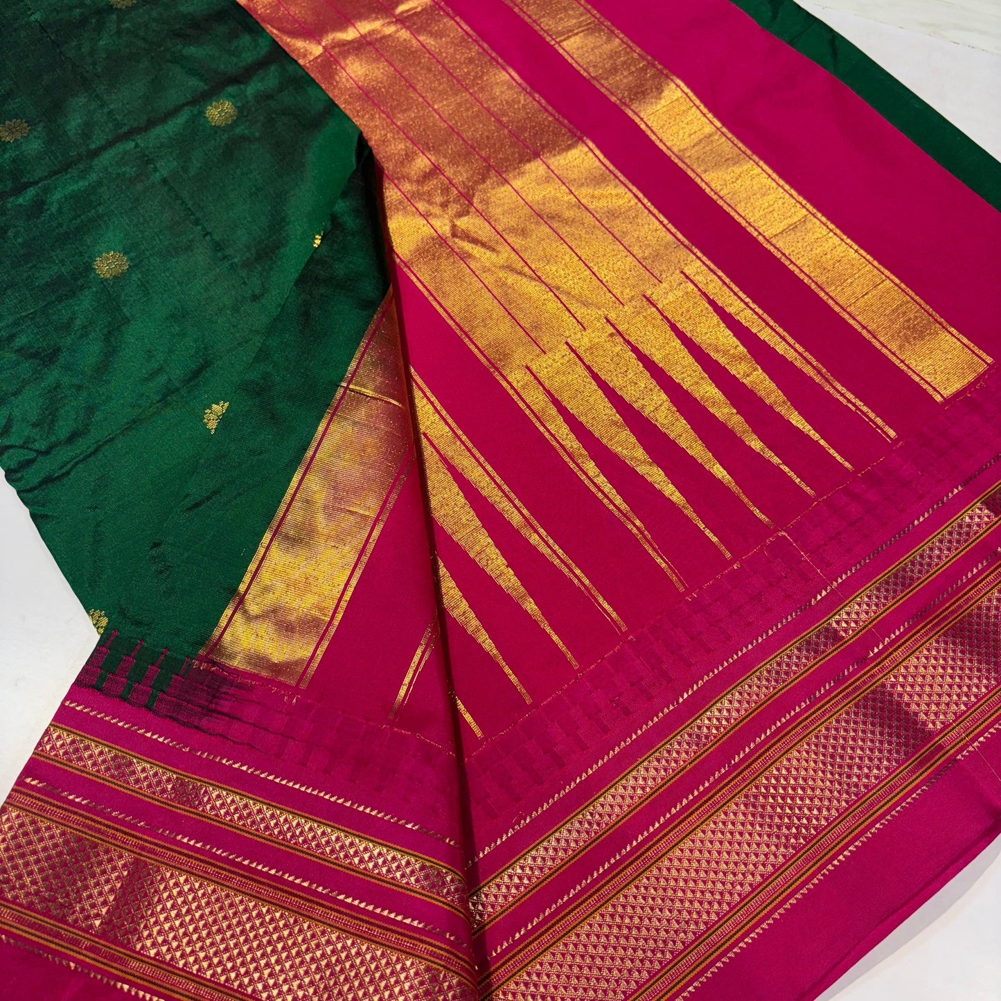 Pure Ilkal Silk Saree