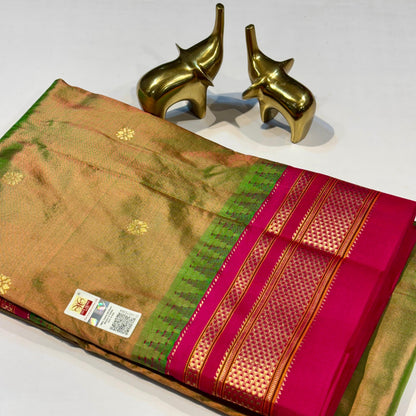 Pure Ilkal Silk Saree