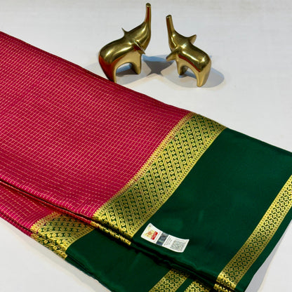 Pure Mysore Silk Saree