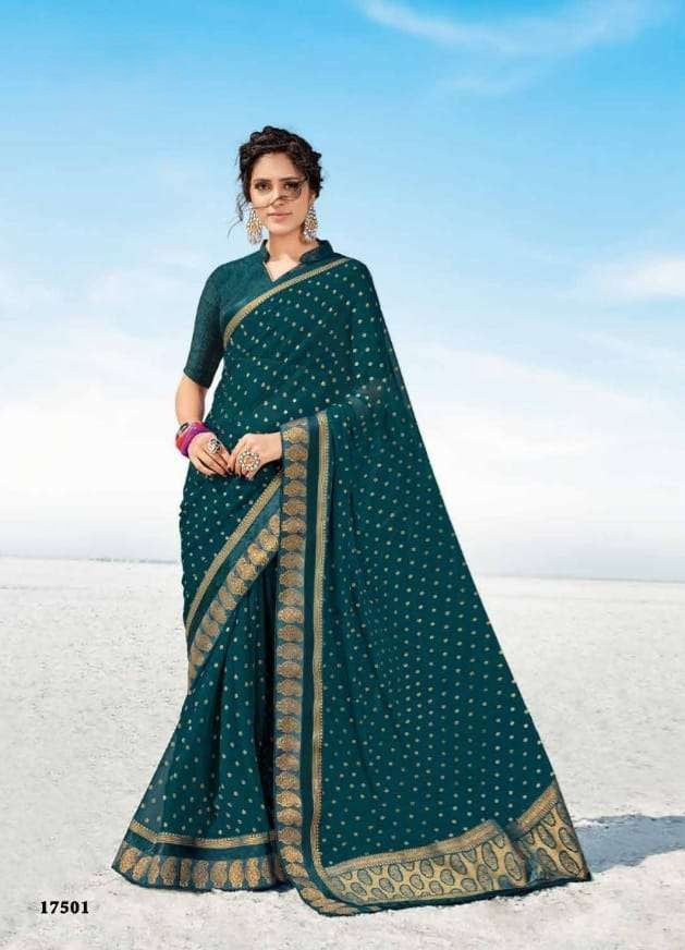 Pure Georgette Printed Saree