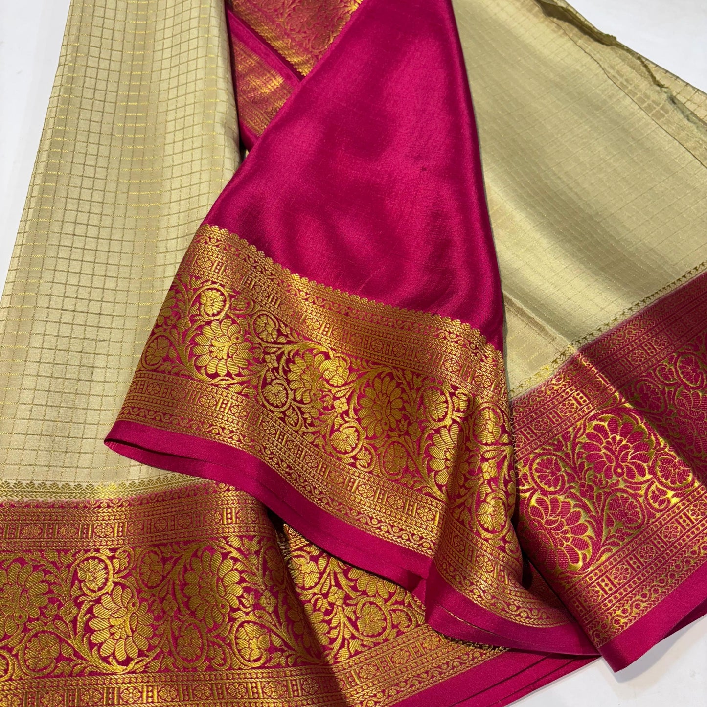Pure Mysore Silk Saree
