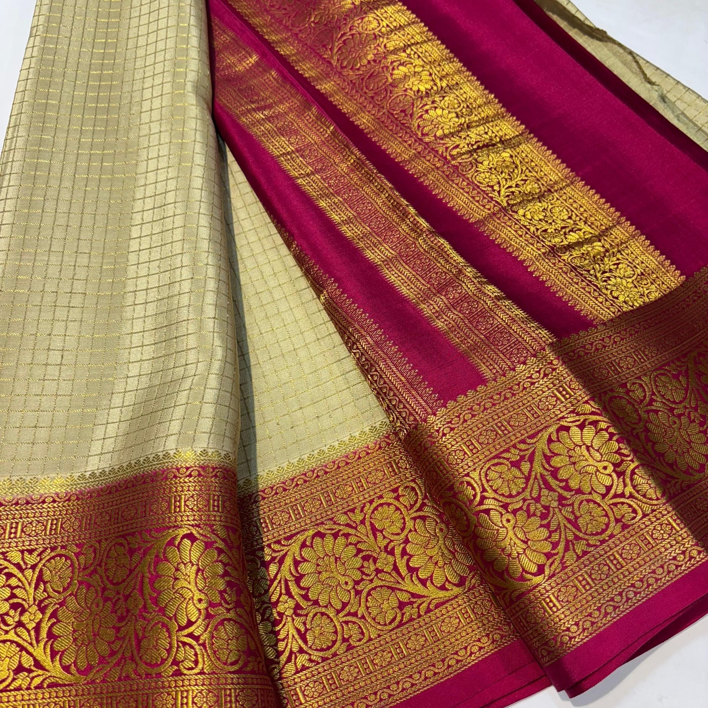 Pure Mysore Silk Saree