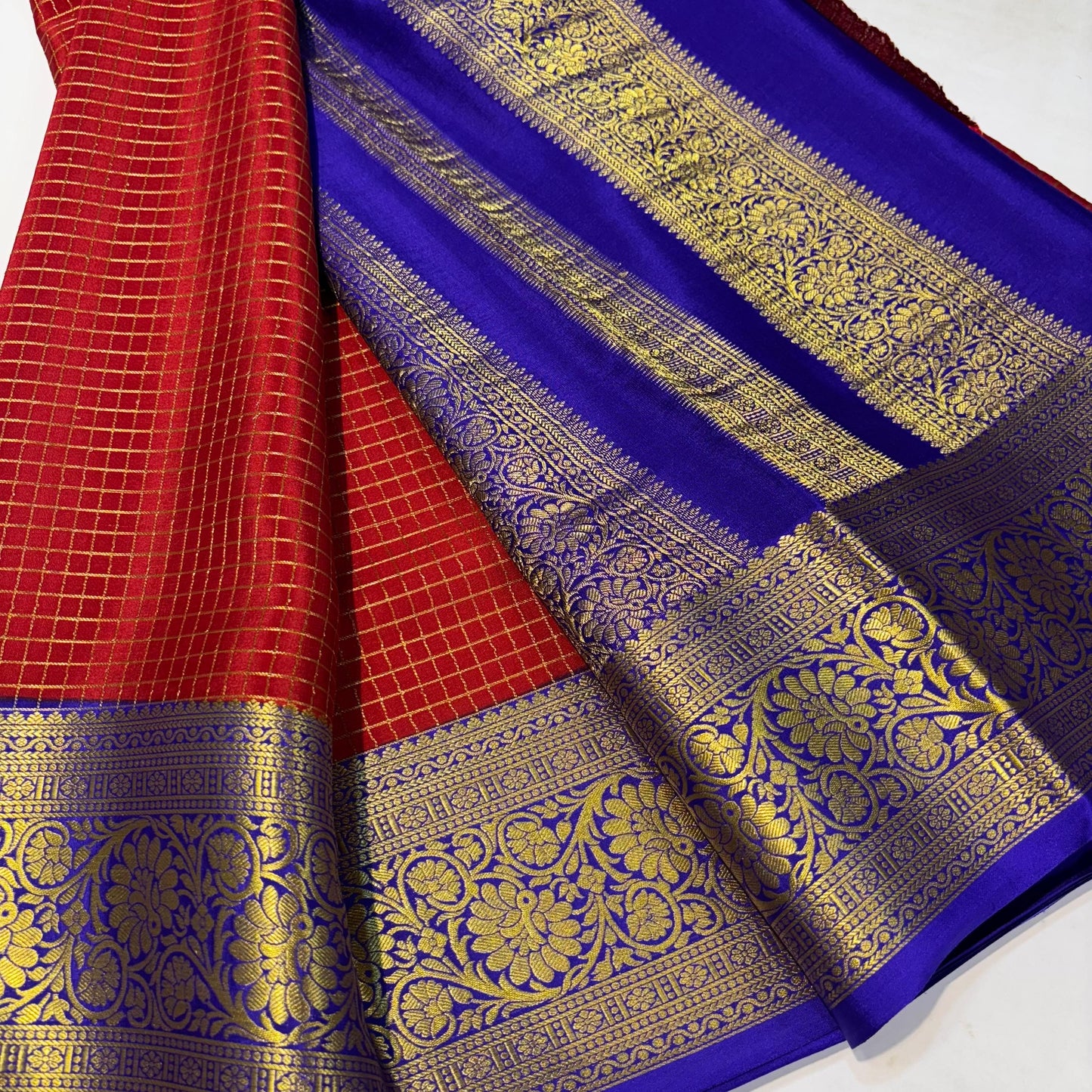 Pure Mysore Silk Saree