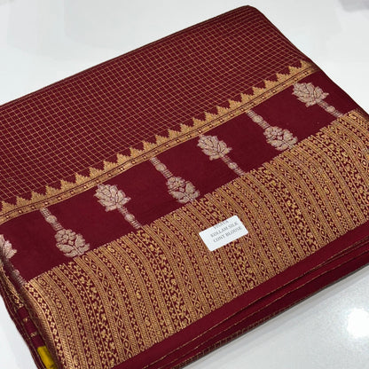 Vintage Mysore Crepe Saree