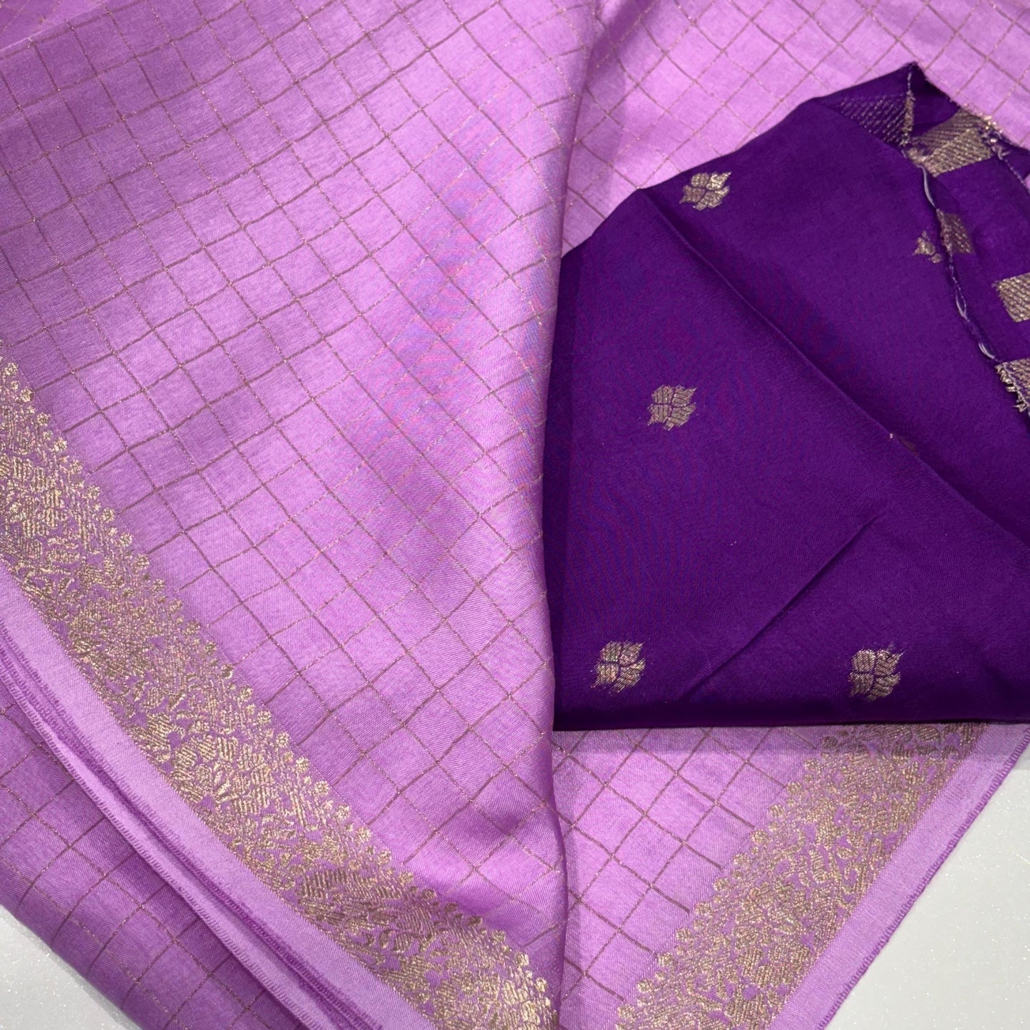 Vintage Mysore Crepe Saree