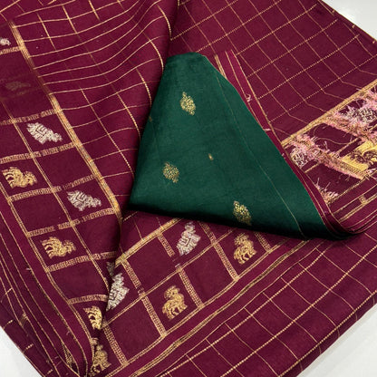 Vintage Mysore Crepe Saree