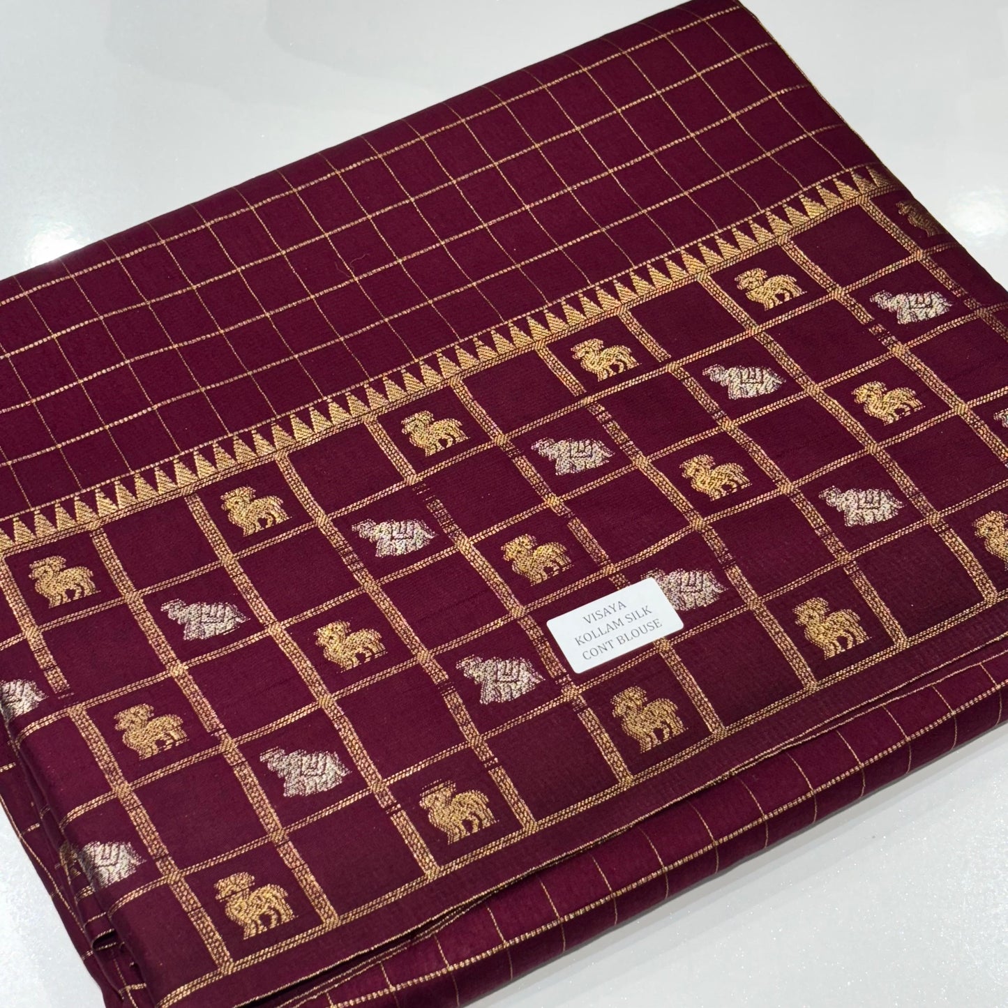 Vintage Mysore Crepe Saree