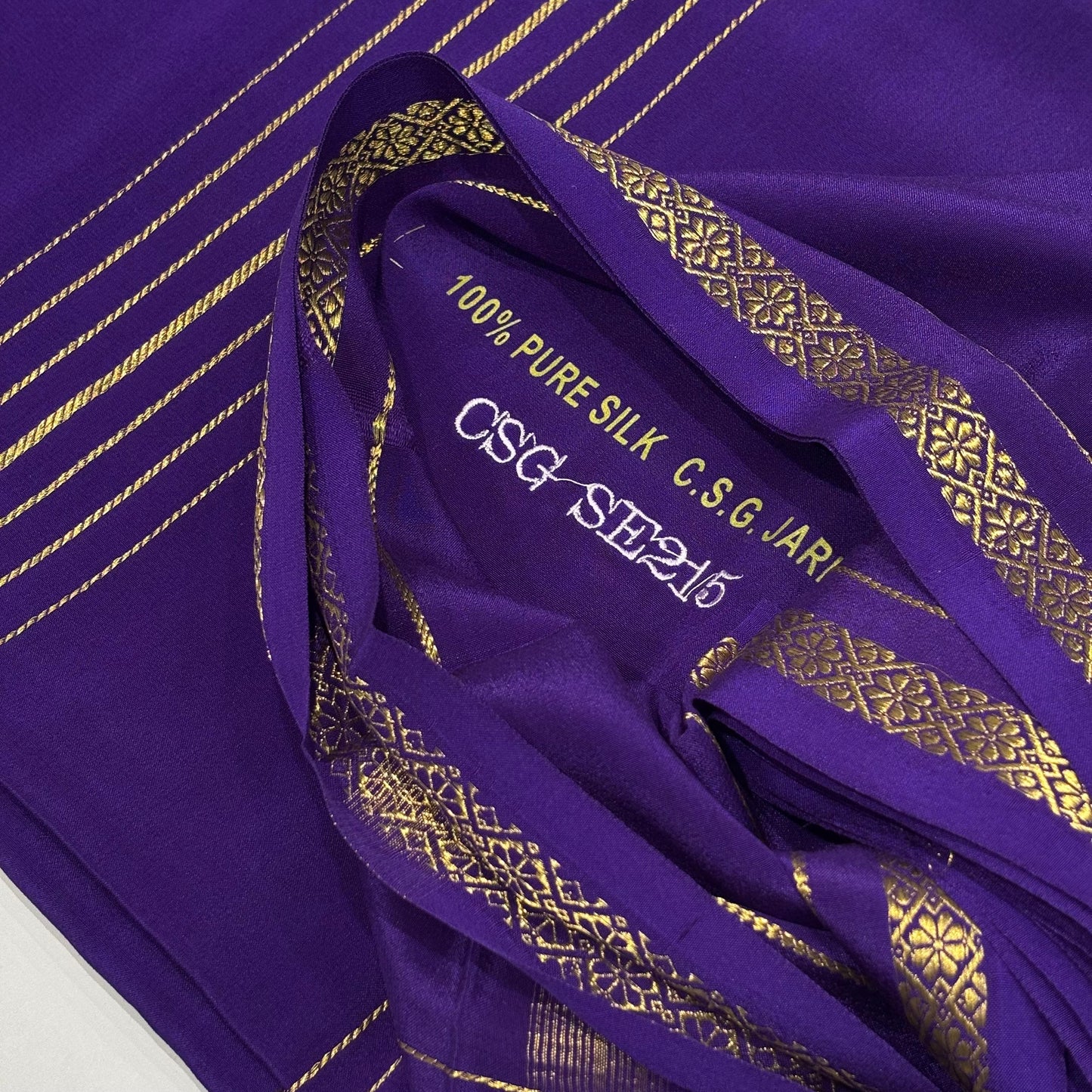 Pure Zari Mysore Silk Saree