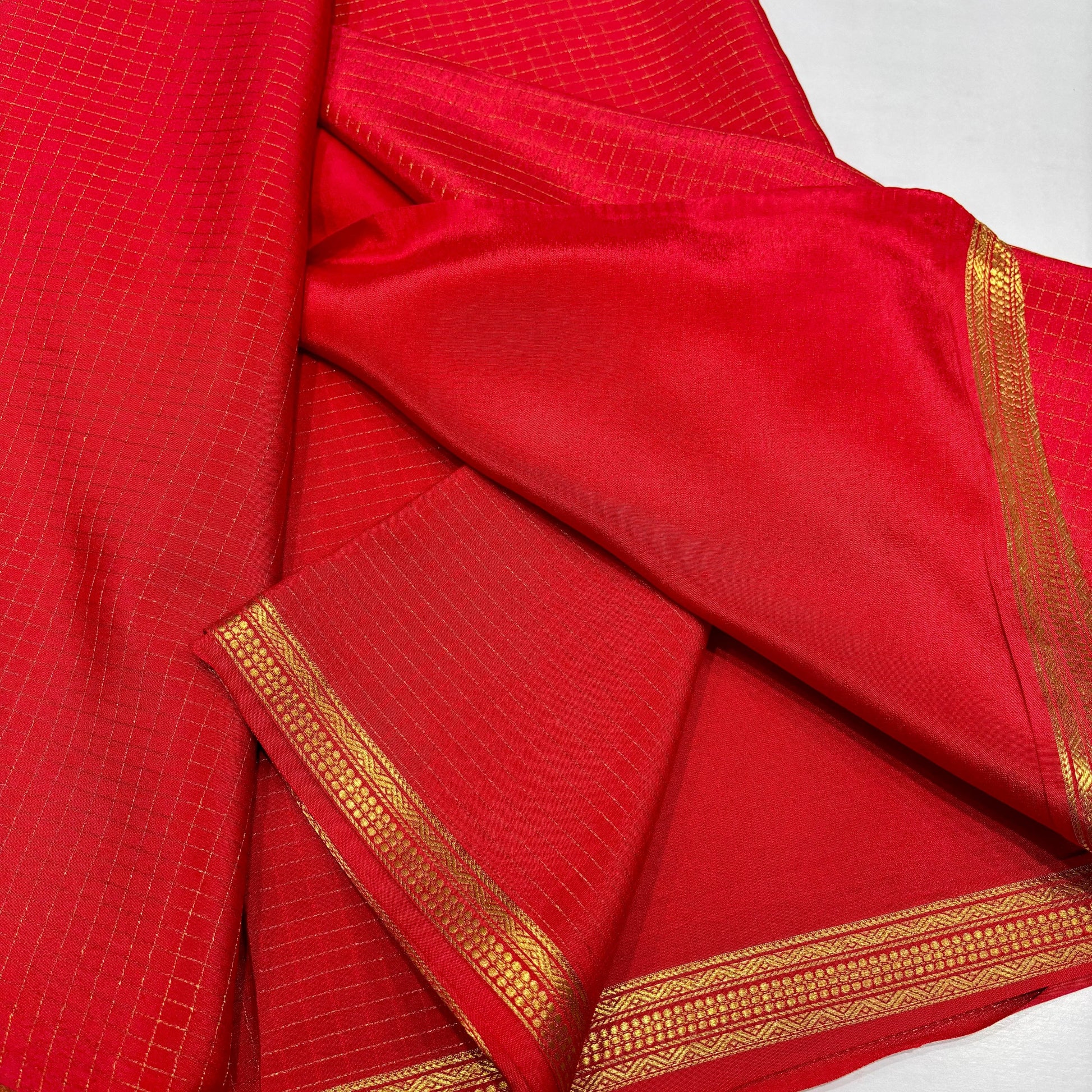 Pure Zari Mysore Silk Saree